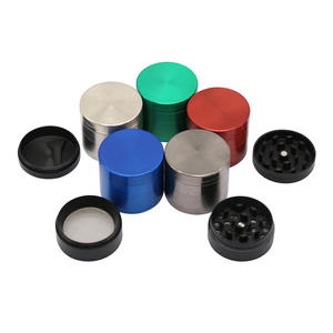 Factory Price Custom Logo Herb <strong>Grinder</strong> 40MM 50MM 55MM 63MM Zinc Tobacco <strong>Grinder</strong> - Product Image 5