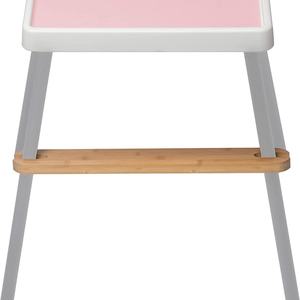 Chaises hautes modernes en bois massif et bambou pour enfants, repose-pieds, sièges bébé, plateformes pour les pieds, planches à manger - Product Image 1