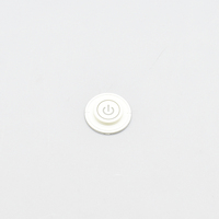 Clavier en caoutchouc de silicone à boutons poussoirs conducteurs individuels en carbone, durable, prix usine, pour télécommande