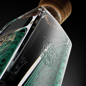 Bouteille de <span class=keywords><strong>tequila</strong></span> en verre transparent haut de gamme avec bouchon en cristal en forme de fleur pour l'emballage de spiritueux d'<span class=keywords><strong>agave</strong></span> de qualité supérieure - Product Image 4