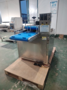 <strong>Electric</strong> Horizontal Hamburger Bakery Cutting Machine <strong>Bread</strong> <strong>Slicer</strong> Vertical Type Hamburger Cutting Machine - Product Image 3