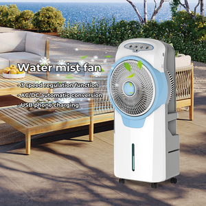 KENNED 2025 AC/DC Enfriador <span class=keywords><strong>de</strong></span> aire portátil 6L Tanque 12V Ventilador <span class=keywords><strong>de</strong></span> refrigeración alimentado por batería Plástico para el hogar Oficina Coche-Venta caliente - Product Image 2