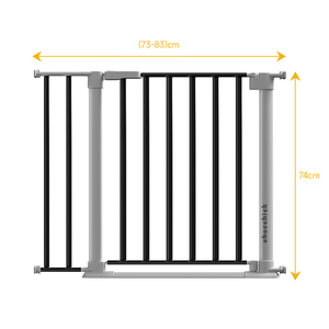 Barrière de sécurité pour bébé convertible 3 en 1 Kit d'extension de parc de barrière pour solutions de protection des enfants multi-pièces - Product Image 2