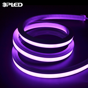 Bande <span class=keywords><strong>led</strong></span> d'éclairage en silicone flexible, rvb, coupe de 1cm, <span class=keywords><strong>12</strong></span> <span class=keywords><strong>volts</strong></span>, néon - Product Image 2