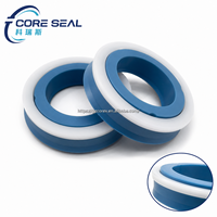 OUY Cylindre de tensionnement de joint d'étanchéité combiné pour ajusteur de chenille d'excavatrice, pièces haute pression multicouche NBR/PU pour Komatsu