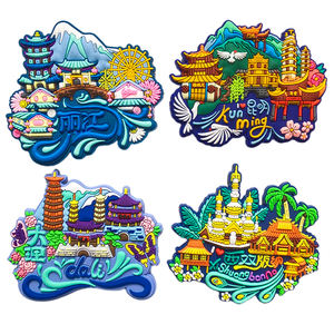 Aimants de réfrigérateur personnalisés <span class=keywords><strong>en</strong></span> PVC et caoutchouc 3D - Écologiques et imperméables, souvenirs de <span class=keywords><strong>voyage</strong></span> de <span class=keywords><strong>Londres</strong></span> pour cadeaux promotionnels - Product Image 1