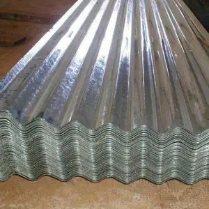 PPGI PPGI GI oluklu Metal çatı kaplama levhası 12 14 16 18 20 22 24 26 28 ölçer galvanizli çelik levha/plaka