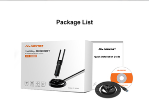 <span class=keywords><strong>COMFAST</strong></span> высокоскоростной AC1900 RTL8814AU AC USB3.0 беспроводной сетевой адаптер Wi-Fi для настольного компьютера с базовой станцией - Product Image 5