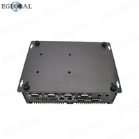 EGLOBAL 2 ethernet mini pc placa base AMI X86 nuc i7 cpu soporte hd puede colgar en la pared