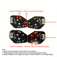 Module de feux de jour à LED couleur avec anneaux lumineux LED ambre pour Ford Raptor (version basse gamme) - Module halogène DRL