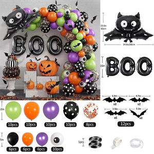 Ballons d'Halloween, décorations, ballons en aluminium, jouets gonflables, fournitures pour fêtes d'Halloween, vente en gros - Product Image 4