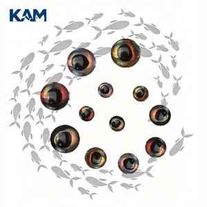 ตาปลอมตกปลา KAM 1000 ชิ้น/ถุง 4 มิติ ทนทานและมีประสิทธิภาพ ขนาดเหยื่อตกปลาปรับแต่งได้ 3 มม.~20 มม. - Product Image 1