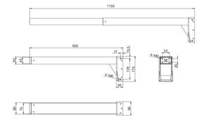 गर्म बेचने टेबल लिफ्ट 3 चरण ऊंचाई समायोज्य बिजली कार्यालय की मेज पैर डेस्क पैर 1200N उठाने स्तंभ - Product Image 4