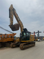 Excavatrice hydraulique CAT 323 avec moteur C7.1, peinture d'origine, bon état, puissance élevée pour la construction