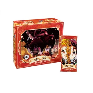 Cartes à collectionner <span class=keywords><strong>Demon</strong></span> <span class=keywords><strong>Slayer</strong></span> 2025, cartes métalliques rares Kimetsu No Yaiba, cartes à jouer Tanjirou Kamado, cadeaux pour enfants - Product Image 1