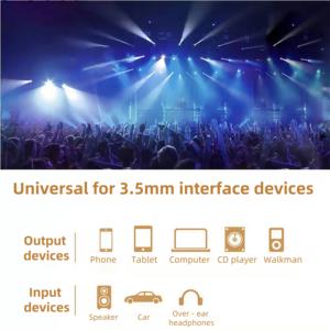 Универсальный аудиокабель LETONDA 3,5 мм AUX (штекер-штекер) для гитары, домашнего кинотеатра, мобильных телефонов, звуковых систем - Product Image 6