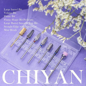 أفضل مجموعة لقم حفر CHIYAN، مجموعة لقم أظافر بطول 3/32 بوصة للمانيكير والباديكير - Product Image 3