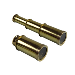 Métal Télescope En Laiton Vintage En Laiton Coloré Télescope - Product Image 4