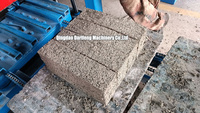Machine à fabriquer des blocs de chanvre en promotion, machine automatique à fabriquer des briques en chanvre QT4-15