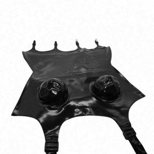 Tuta in lattice sexy attillata europea e americana per <span class=keywords><strong>donna</strong></span> <span class=keywords><strong>adulta</strong></span>, lingerie sexy con fibbia, <span class=keywords><strong>abbigliamento</strong></span> in lattice naturale - Product Image 4