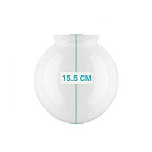 Trắng <span class=keywords><strong>Frosted</strong></span> Opal Vòng <span class=keywords><strong>Glass</strong></span> Chụp Đèn Bảng Đèn Kính Cho Phòng Khách - Product Image 3