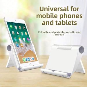 Factory-direct Plastic Mobile Phone Holder Bedside/desktop <b>Tablet</b> <b>Stand</b> Live Streaming Multi-functional Compact Universal - Product Image 1