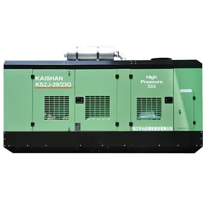Kaishan 400KW Air-Compressor Grote Skid Diesel Luchtcompressor Voor Diepe Waterput Boren Rig