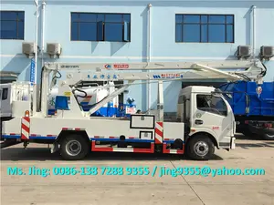 New DFAC 4x2 Truck Mounted Aerial Working Platform 18M High Altitude Operation Truck