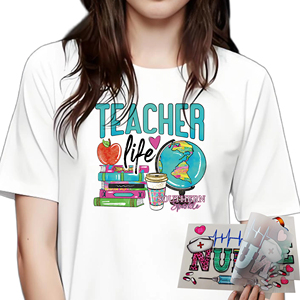 Transferencias DTF Personalizadas para Camisetas, Sudaderas con Capucha, Pantalones, Prendas de Vestir, Decoración de Ropa, Diseños Navideños Personalizados - Product Image 1