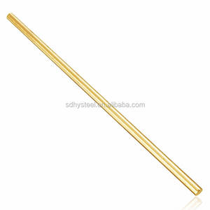 Латунный медный стержень золотого цвета латунный круглый плоский стержень OEM принимает желтую медь - Product Image 4