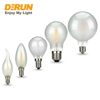 Mini Bougie C35 B22 B15 LED 2W 3W 4W 5W 6W 130V 220 230V 2200K 2500K 3000K LED Filament Lumières Ampoule, FMT-C35