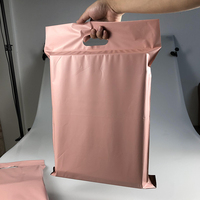 Enveloppes de livraison en plastique pour vêtements, sacs de courrier Express avec poignée, nouvelle collection, 50 pièces