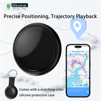 Mini traceur GPS anti-perte Air Tag compatible iOS Android Google Find My Device, sans abonnement mensuel, pour animaux, clés, sacs