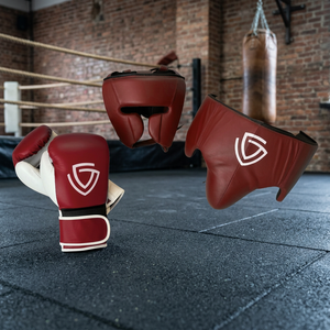 Equipo de Boxeo Profesional Personalizable de Alta Calidad, Guantes de Cuero, Protector de Cabeza, Protector Inguinal, Cuero Vacuno Transpirable - Product Image 2