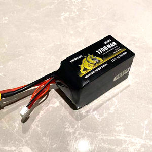 DOGCOM 超軽量シリーズ リポバッテリー 1700mAh 150C 6S 22.2V XT60 FPVドローン レーシング飛行用 - Product Image 5