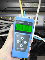 Testeur de câbles réseau LAN Ethernet et téléphoniques NF-388 pour l'installation et le diagnostic des problèmes de réseau