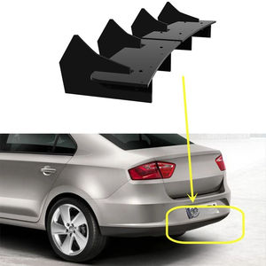 Car Rear Bumper Spoiler Lip Diffuser Modification Part For Seat <strong>Toledo</strong> 2012-2015 Bumper Guard <strong>Protector</strong> Cover Car Accessories - Product Image 1