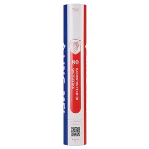 big badminton supplier rsl white goose feather shuttlecock