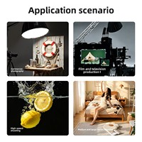 MIAOTU*CL800wB Lumière de photographie bicolore haute puissance, éclairage d'appoint pour films, streaming en direct et tournage vidéo