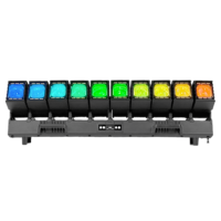 Outdoor IP66 Wasserdichte 10x60W RGBW Pixel LED Moving Head Bar Light mit Zoom-Funktion für Bühnenshows und Theater