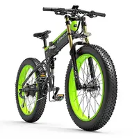 2022 ניו מתקפלת אופני 26 אינץ 1000W 48V14.5ah ליתיום סוללה שומן צמיג מתקפל חשמלי אופני הרים חשמליים אופניים