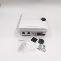 Boîtier de distribution de fibre optique extérieur IP65 de haute qualité à 12 cœurs, personnalisé, avec serrure à clé, Caja Nap Pequenas Para Red De Fibra Óptica
