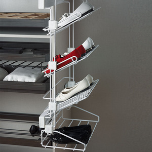 Armoire latérale moderne Unihopper pour chaussures, 4 niveaux, fabriquée par le fabricant - Product Image 2