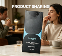 Energy Drops, liquide oral naturel, créatine, acide glutamique, acides aminés, complément détoxifiant pour adultes, exercice sportif, 50 ml, immunité, mémoire
