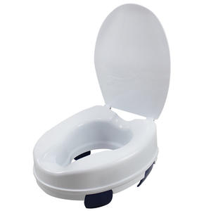Coussin <span class=keywords><strong>rehausseur</strong></span> de toilettes portable et amovible MK pour personnes âgées et handicapées, capacité de 200 kg, pour usage domestique - Product Image 1