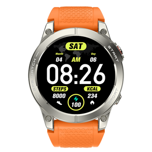Çağrı Yapabilen AMOLED Ekranlı GPS'li Fitness Takip Cihazı, IP68 Su Geçirmez Silikon Kayış, Açık Hava Sporları için 5-10 Gün Pil Ömrü - Product Image 3