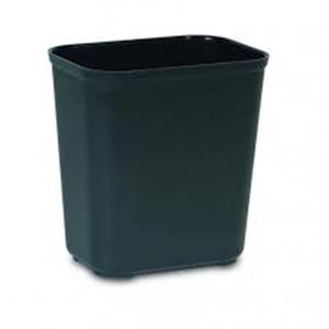 Cestino per Rifiuti 26,5 L Nero Resistente al Fuoco per Uso Ufficio - Product Image 1