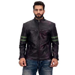 Chaqueta de Invierno Personalizada de Alta Calidad para Hombre con Capucha, Forro Interior de Cuero Genuino, Diseño Nuevo, Acabado de Primera Calidad - Product Image 1