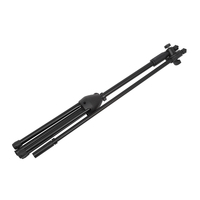 Vente Boom Arm Live Stage Broadcasting Studio Enregistrement Réglable Plancher Trépied Mic Clip Stands Trépied Noir Microphone Stand