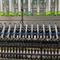 Machine à filer automatique TONGDA FA506, filature à anneaux, 516 broches, certifiée ISO9001, nombre de fils 6-120Ne, capacité élevée 99,9%